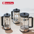 Hochwertige French Press Kaffeemaschine aus Borosilikatglas